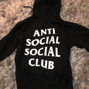 Anti Social Social Club Black Hoodie